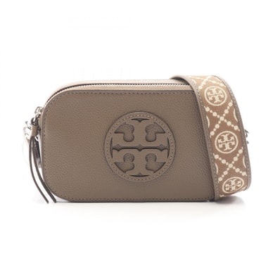トリーバーチ Tory Burch MILLER MINI ミラー ミニ ショルダーバッグ バッグ レザー レディース グレー系 171955250 【新品】