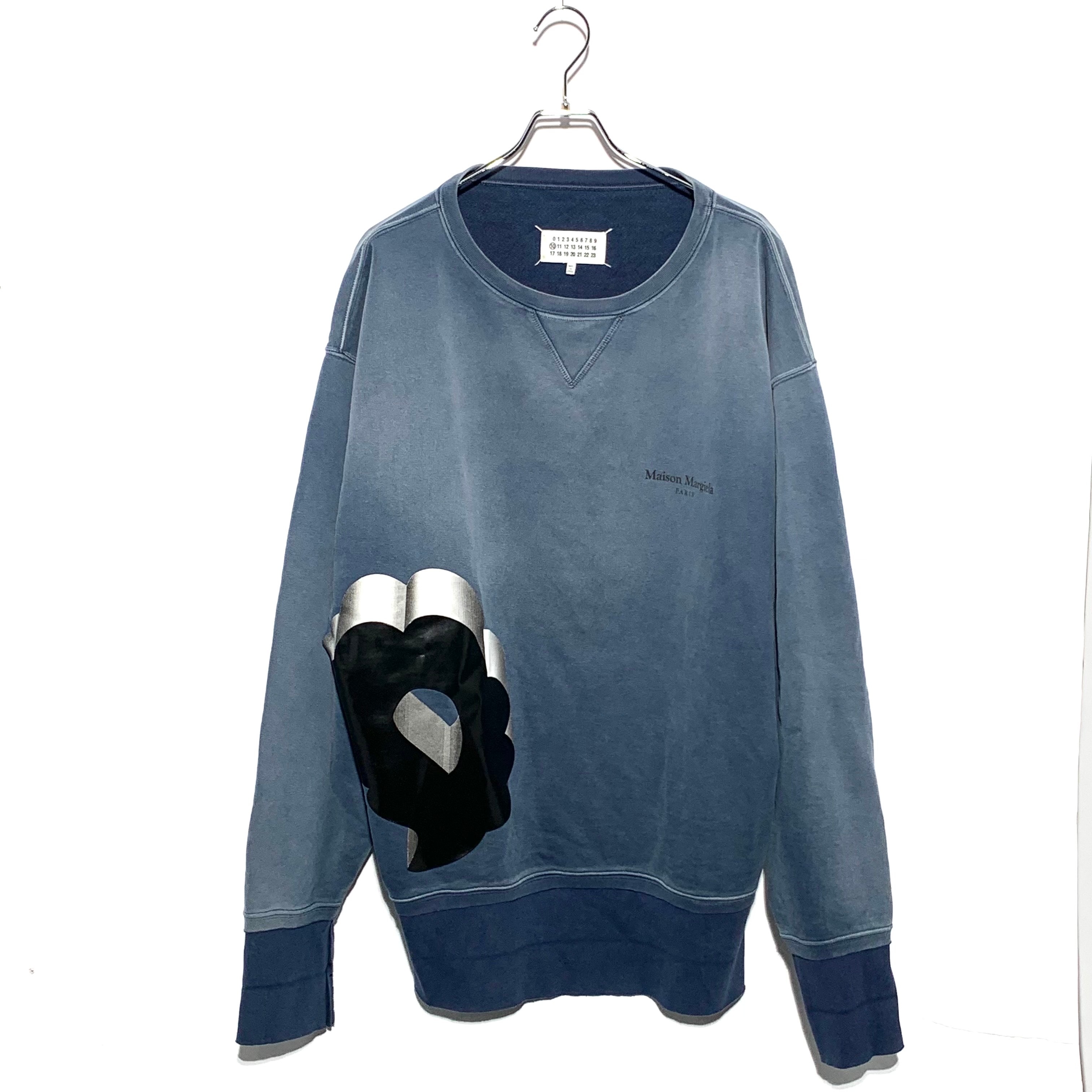 Maison Margiela Oversized Symbol Crew Sweat "Blue"