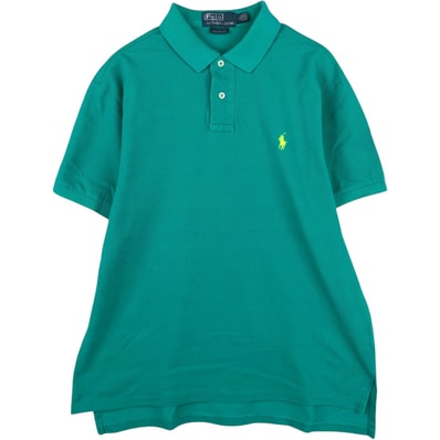 古着 ラルフローレン Ralph Lauren POLO by Ralph Lauren CUSTOM FIT 半袖 ポロシャツ メンズL相当/eaa635177