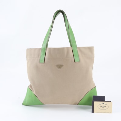 ■美品 プラダ トライアングルロゴ BN0236 トート バッグ