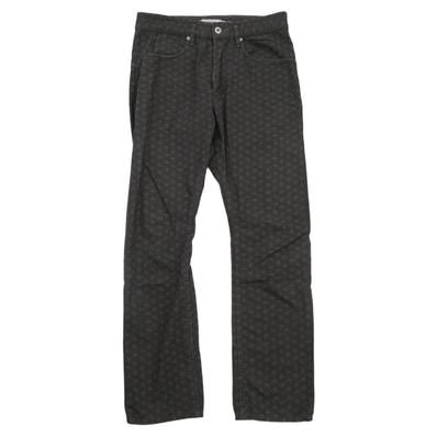 nonnative ノンネイティブ デニムパンツ NN-P2546 スタープリント コットン テーパード パンツ チャコール系【中古】