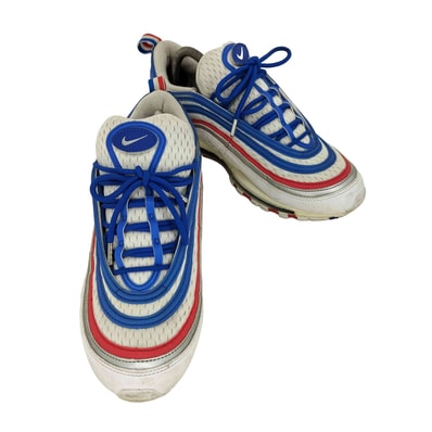 AIR MAX 97 Game Royal/Metallic Silver/University Red【1143437997433】