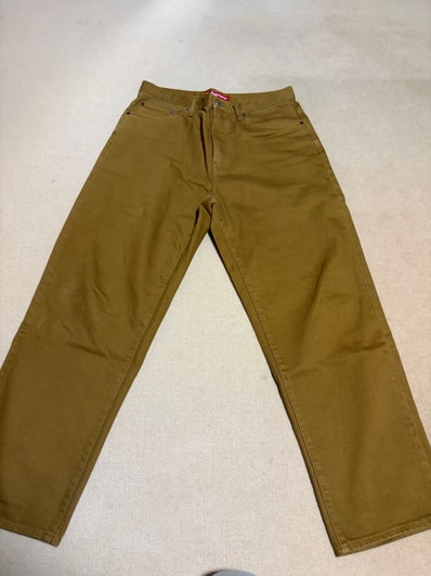 Supreme Baggy Jean "Light Brown" (24FW)
