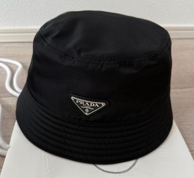 PRADA Re-Nylon Bucket Hat "Black"