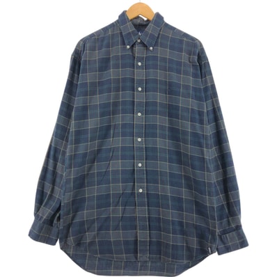 古着 ラルフローレン Ralph Lauren 長袖 ボタンダウンチェックシャツ メンズL相当/eaa514332