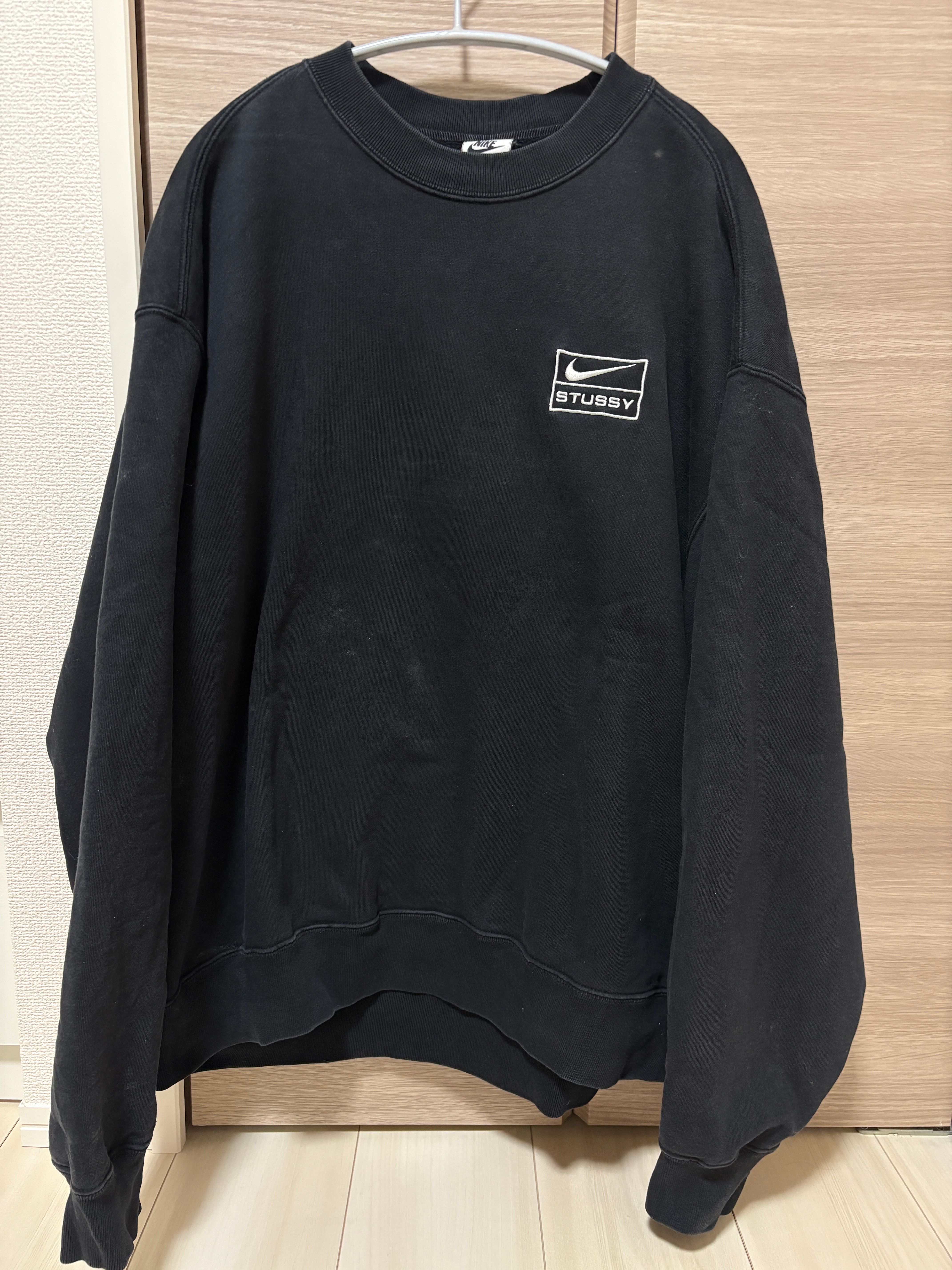 Stussy x Nike Wash Crew (US Size) "Black" DO5310-010
