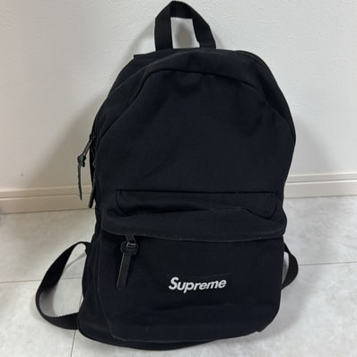 Supreme Canvas Backpack "Black"