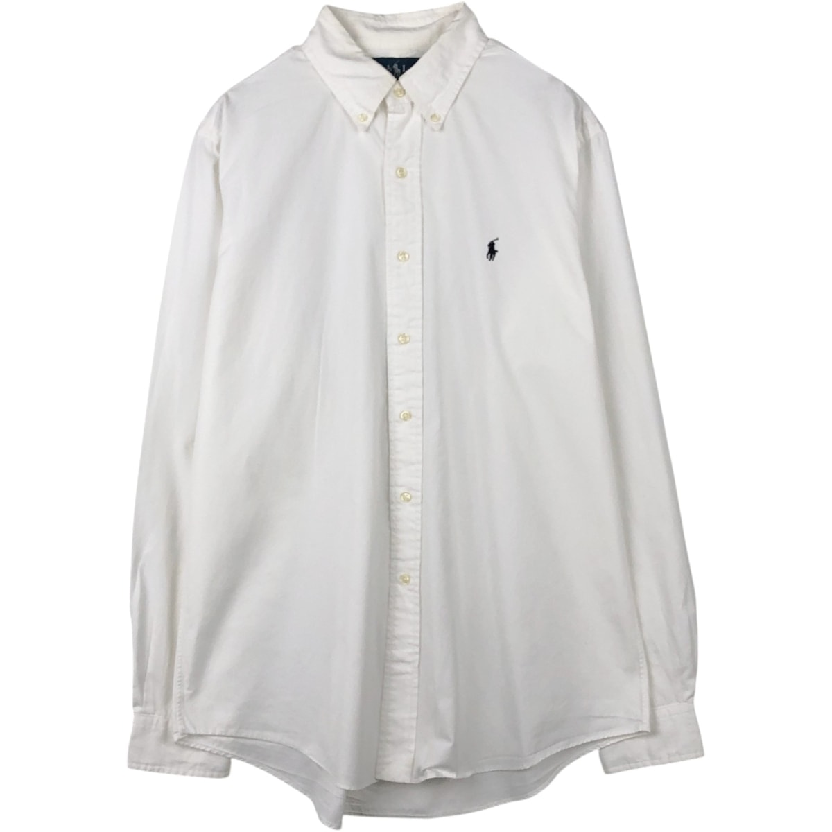 古着 ラルフローレン Ralph Lauren CUSTOM FIT 長袖 ボタンダウンシャツ メンズL相当/eaa666433