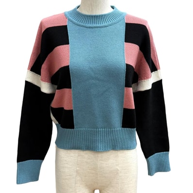 極美品 エルメス ニット マルチ レディース 38 4H2637DK