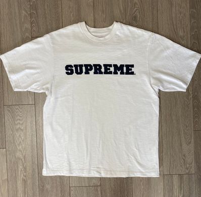 Supreme Collegiate S/S Top "White"