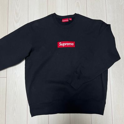 Supreme Box Logo Crewneck "Black" (22FW)