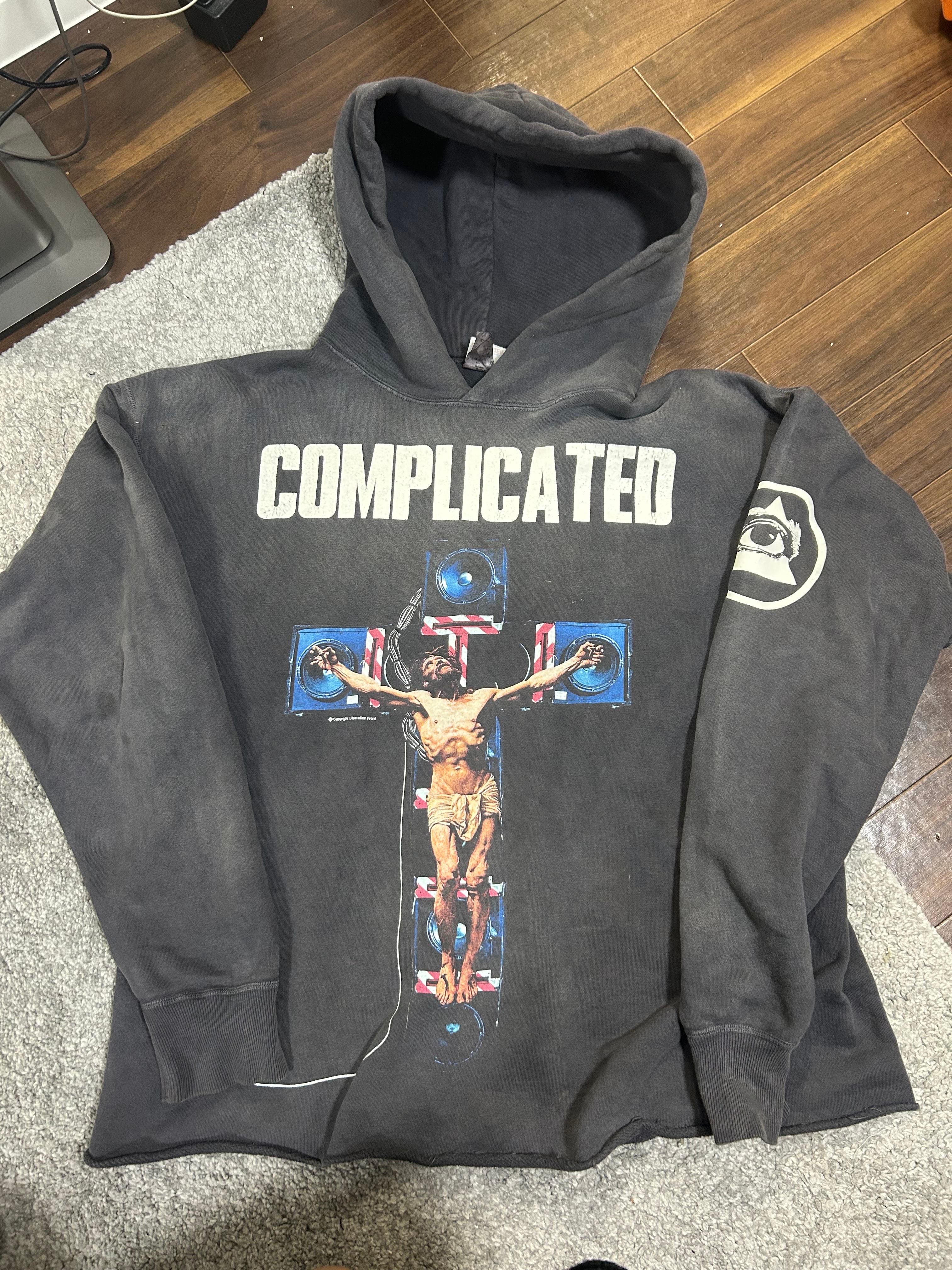 Saint Mxxxxxx KK Hoodie Complicated "Black"