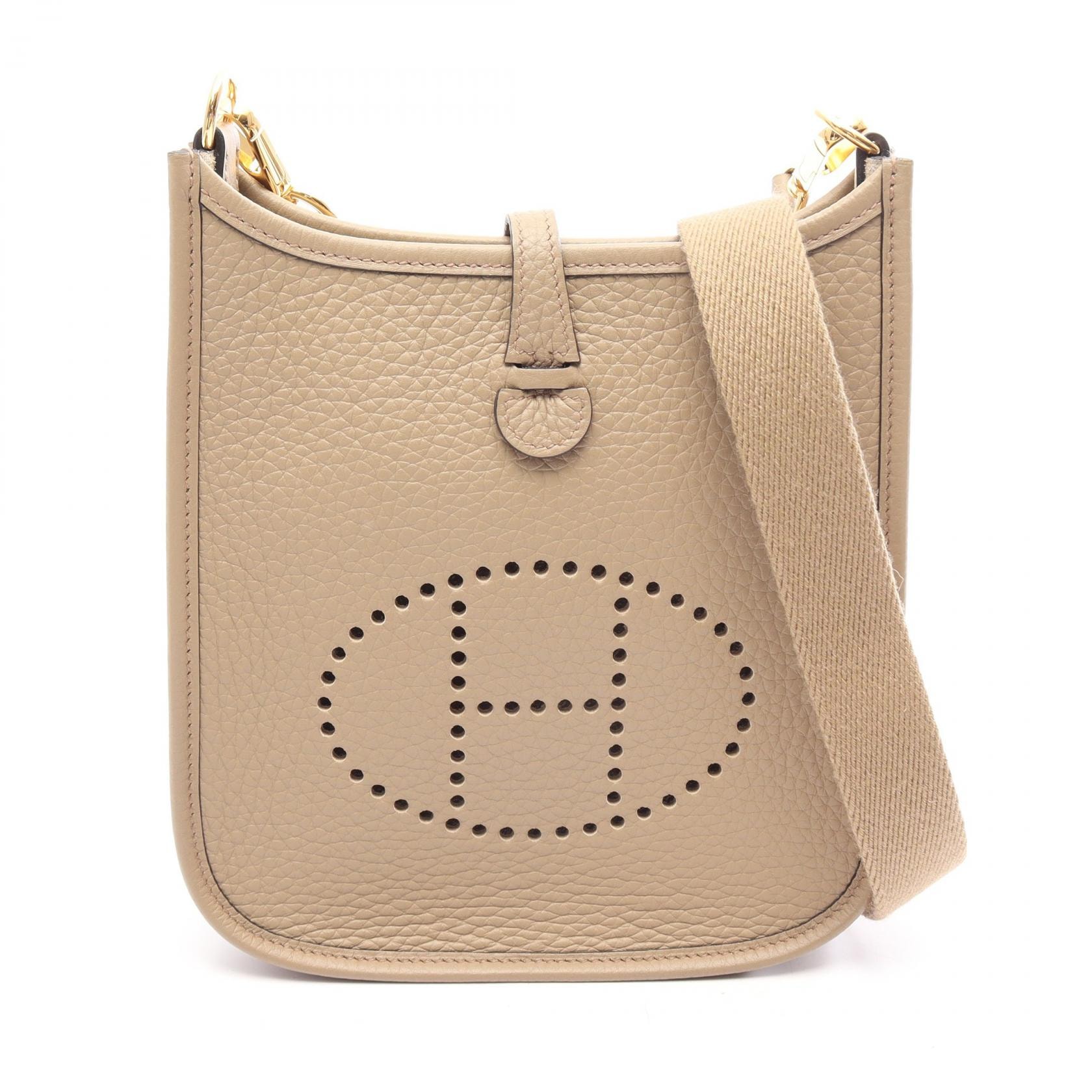 エルメス HERMES エヴリンアマゾンTPM ベージュマルファ ショルダーバッグ バッグ トリヨンクレマンス トリヨンクレマンス ベージュ B刻印(2023年製造) レディース ベージュ系 【中古】