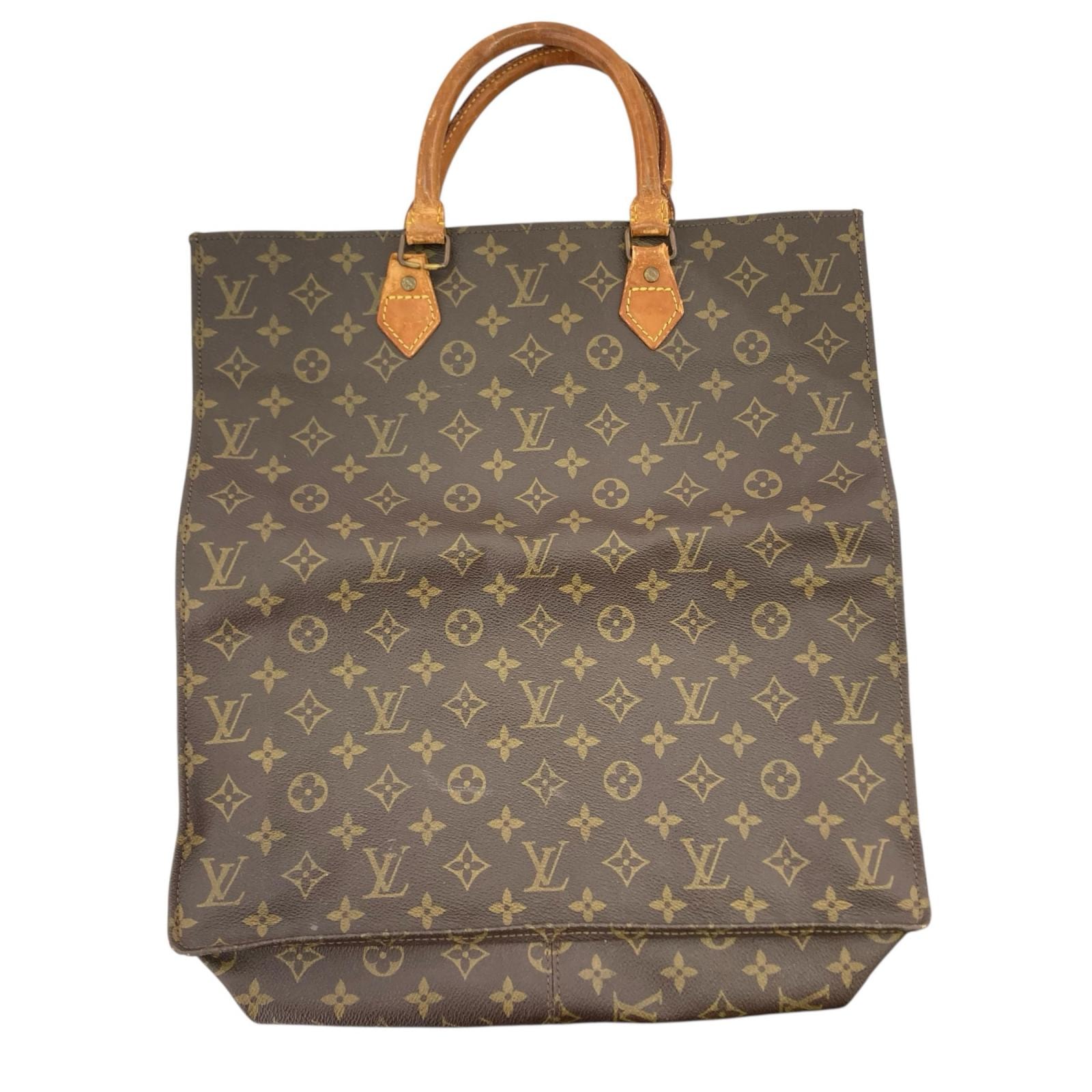Louis Vuitton　ルイ・ヴィトン　 ドーヴィルモノグラム D (傷や汚れあり)】186005 訳アリ品 LOUIS VUITTON ルイ・ヴィトン