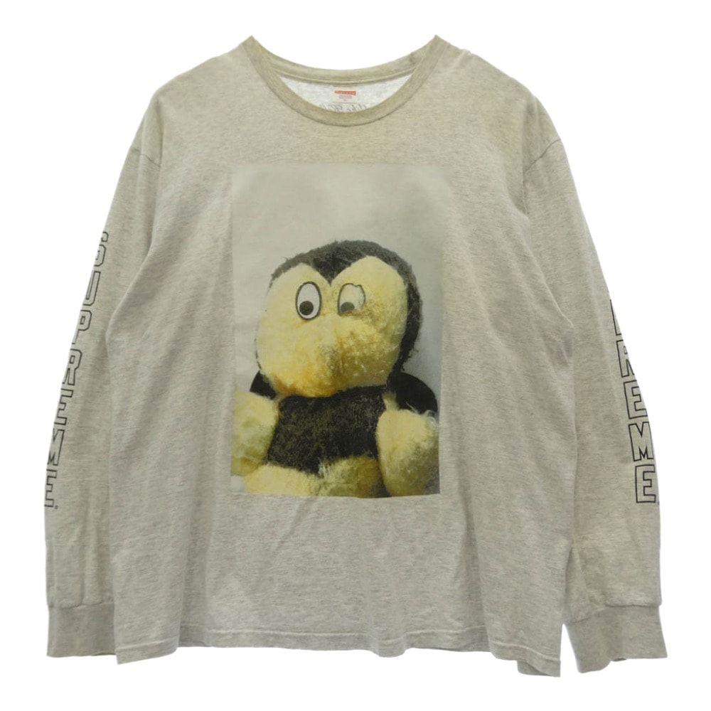 Supreme シュプリーム 18AW × mike kelley Ahh...Youth! L/S Tee マイク ケリー  ロングスリーブ  長袖  カットソー ホワイト系 XL【中古】