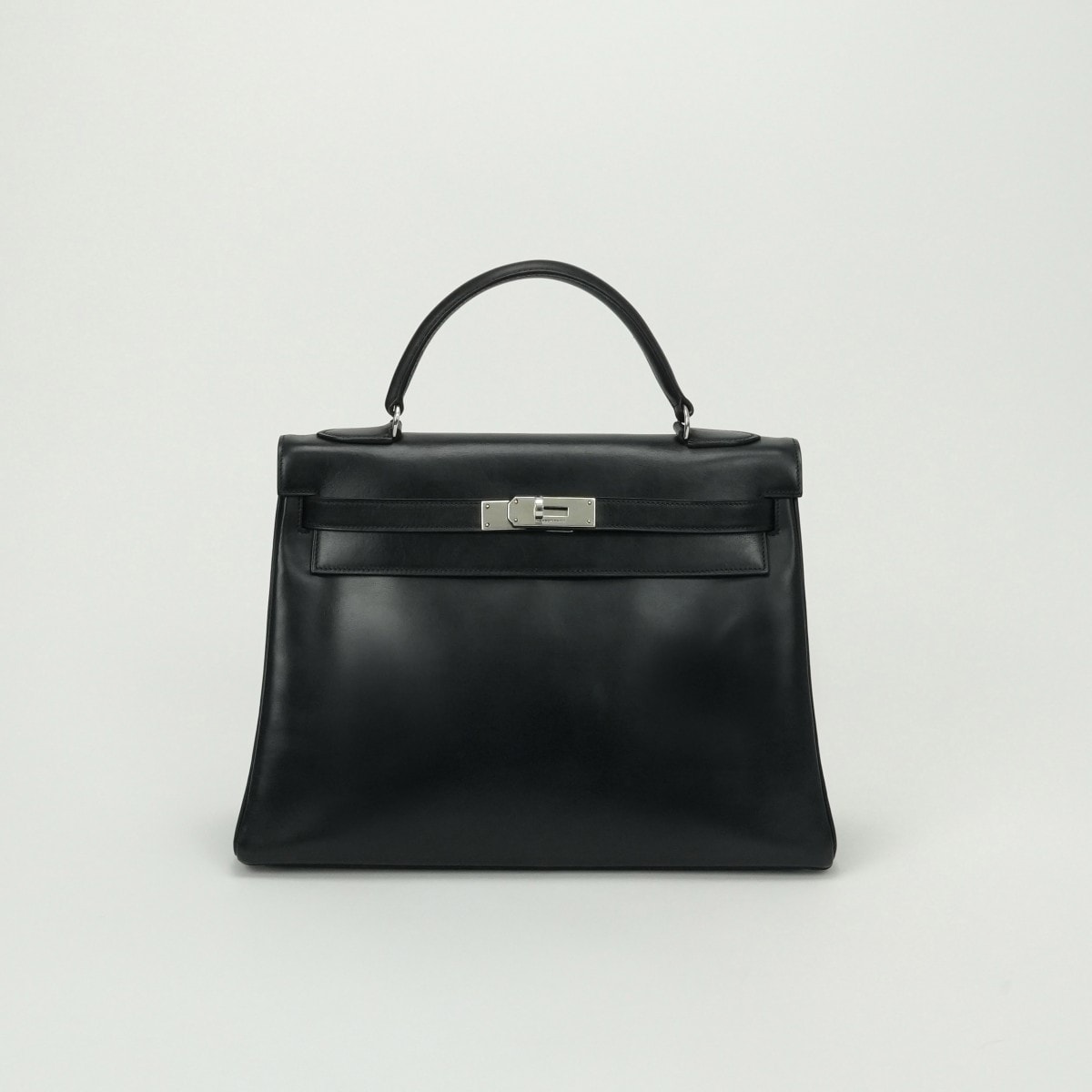 エルメス HERMES ケリー32 ケリー 32 バッグ トートバッグ ショルダーバッグ ボックスカーフ ノワール noir ブラック Black 黒 エレクトラム金具