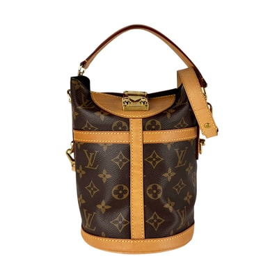 ルイ ヴィトン LOUIS VUITTON ショルダーバッグ モノグラム ダッフルバッグ モノグラムキャンバス ブラウン レディース M43587【中古】 z11065