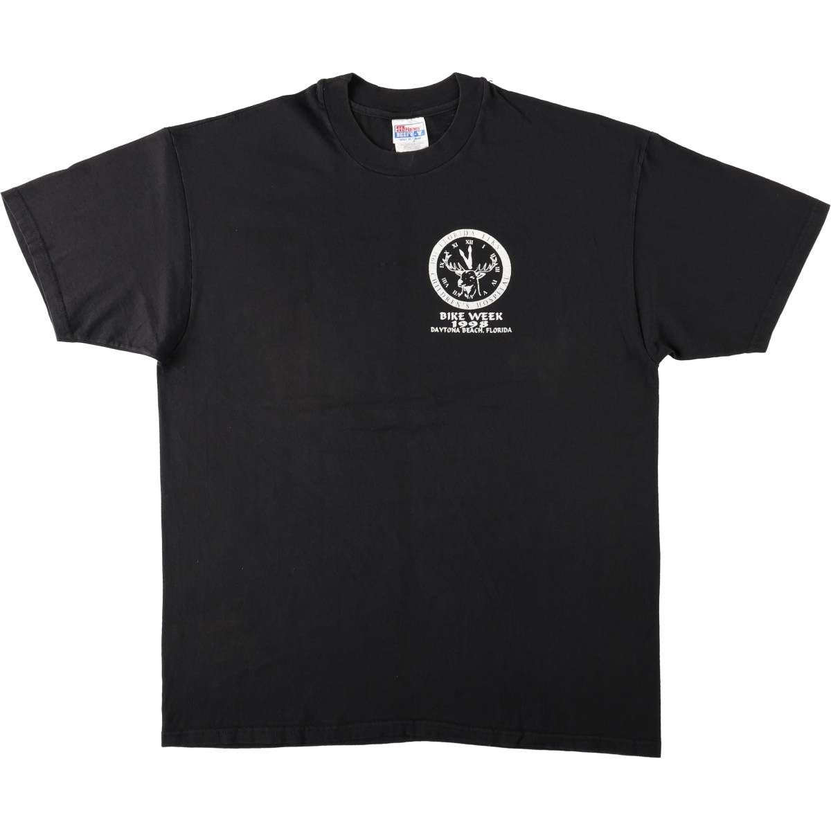 古着 ヘインズ Hanes BEEFY-T 鷲柄 イーグル柄 Bike Week バイクウィーク モーターサイクル バイクTシャツ メンズXL相当/eaa669597