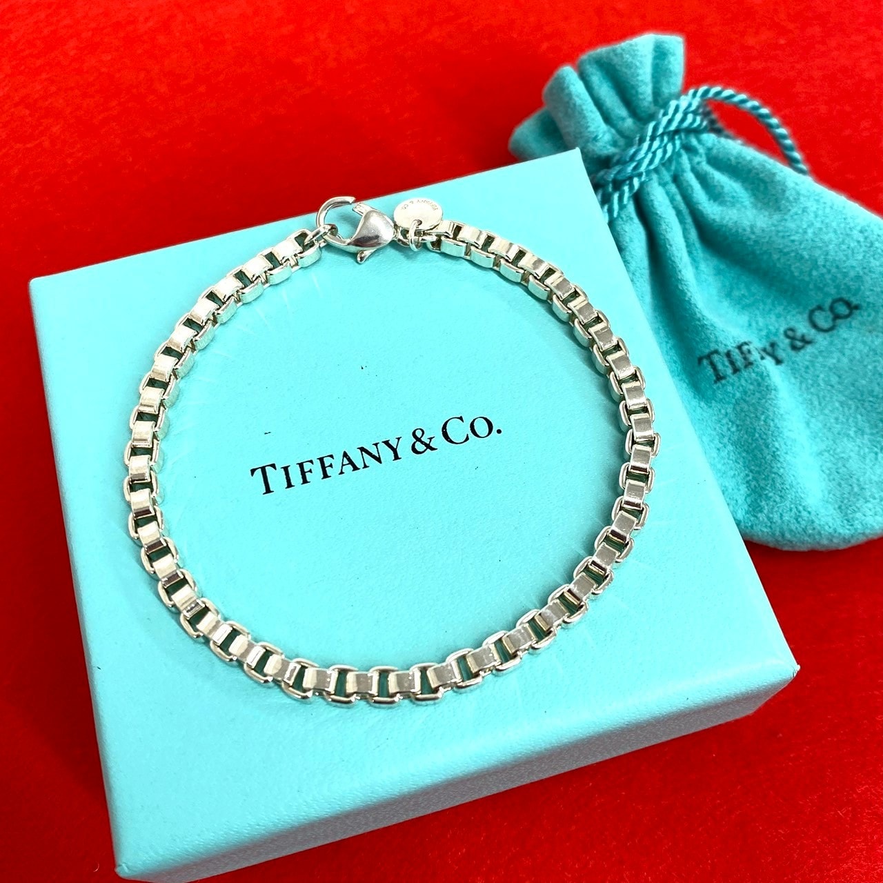 TIFFANY&Co. ティファニー ベネチアン ブレスレット シルバー925 ブレスレット シルバー
 31706