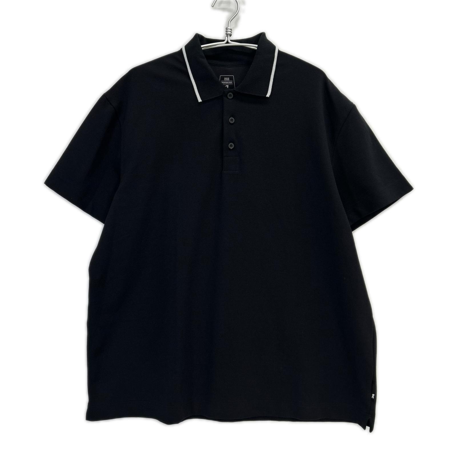 オン 1MF30390553 Courtside Polo ブラック ポロシャツ XL