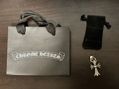 Chrome Hearts CH Cross Small W Bale "Silver"