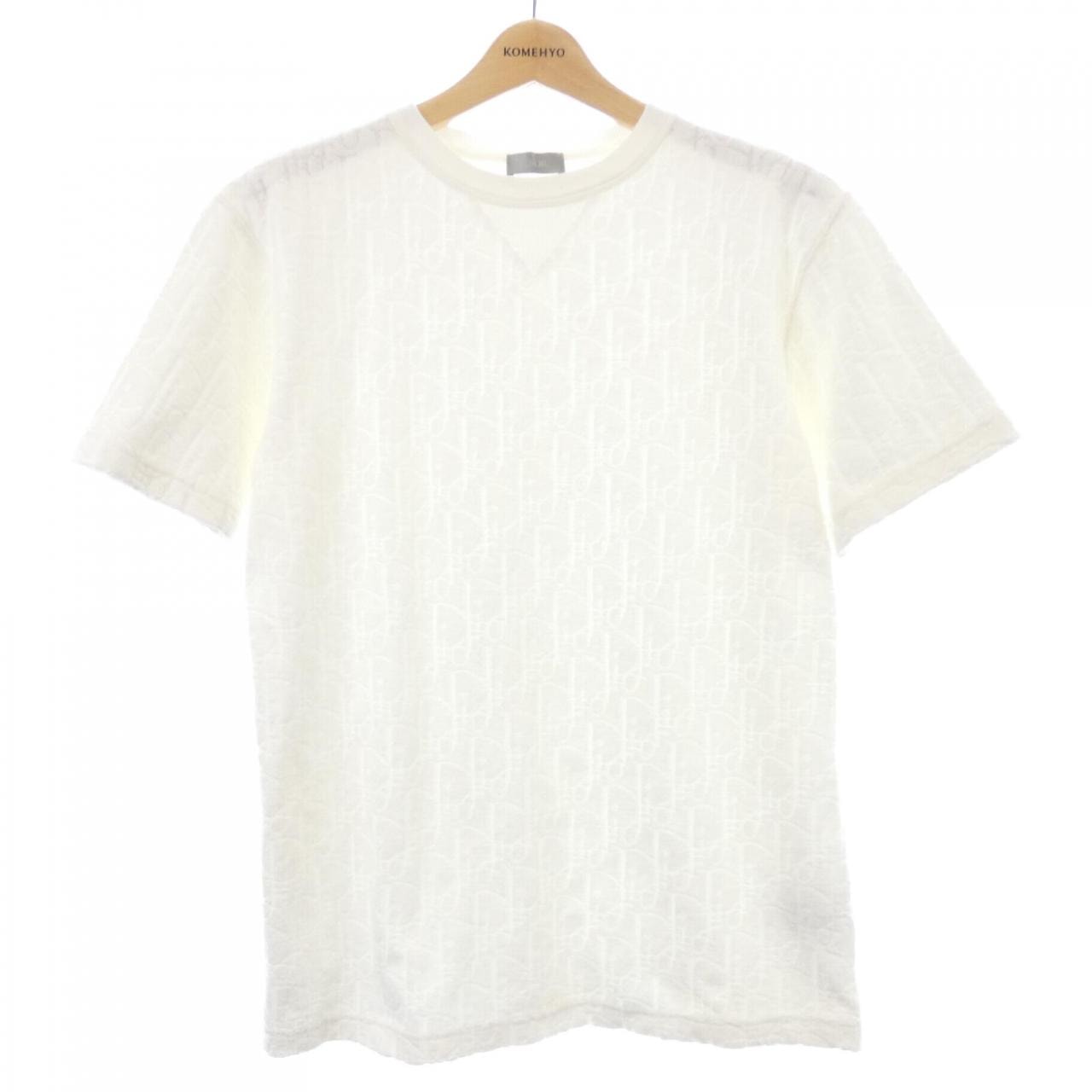 ディオール DIOR ディオールオブリークテリーコットンジャガード OBLIQUE 113J692A0614 Tシャツ
