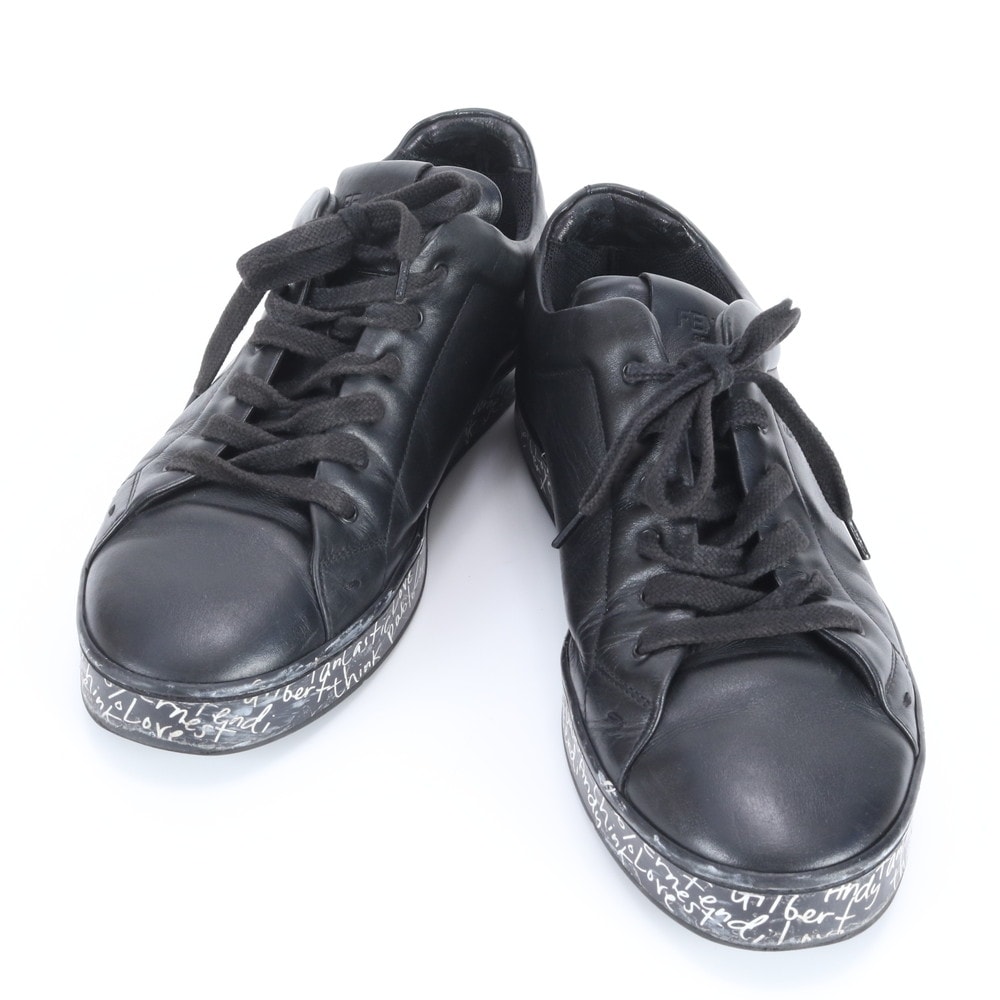 ■美品 フェンディ 6 1/2スニーカー レザー 이미지