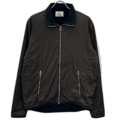 エルメス H800165E ブラウン 裏地フリース ナイロンジャケット XL