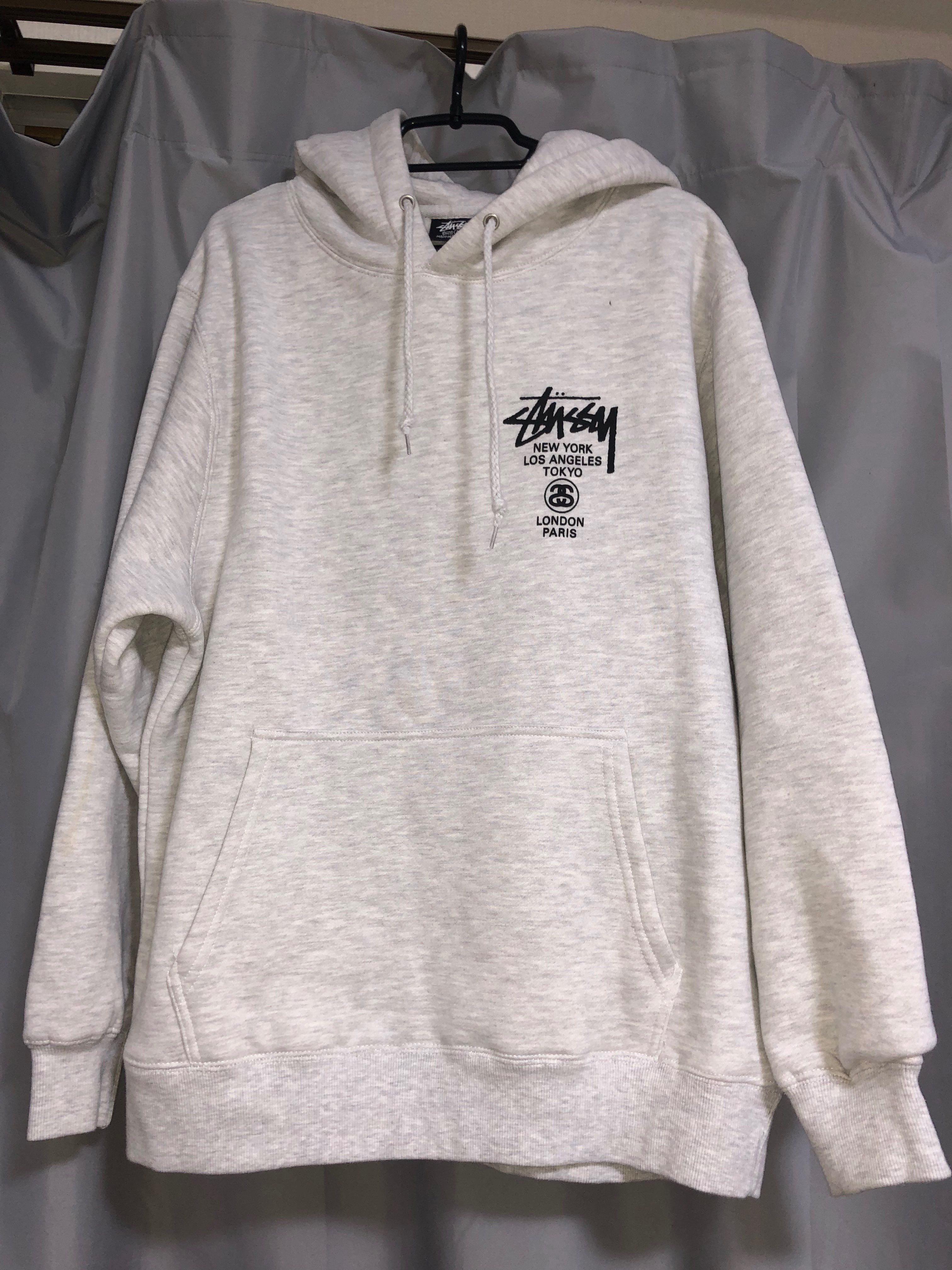 Stussy WORLD TOUR HOODIE "Grey"