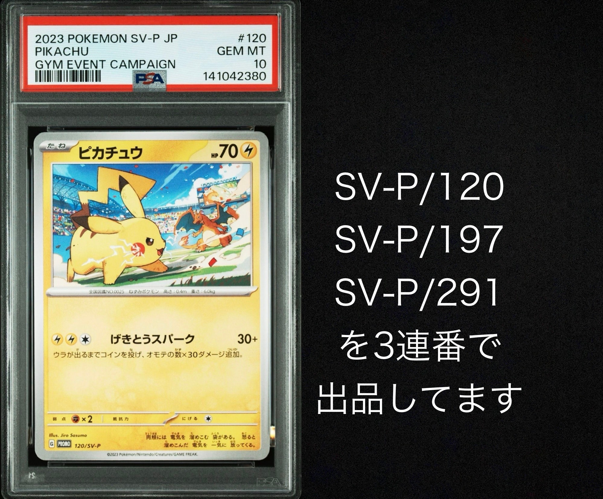 ピカチュウ: プロモ [SV-P 120](プロモーションカード「SV-P」)の新品