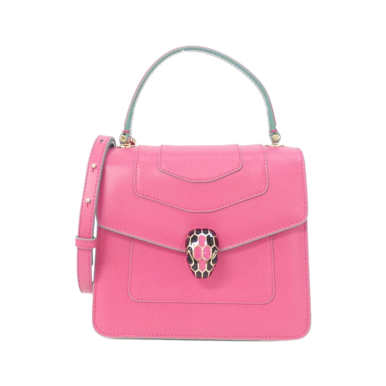 D (傷や汚れあり)】ブルガリ BVLGARI ロゴマニア マキシレッタレ