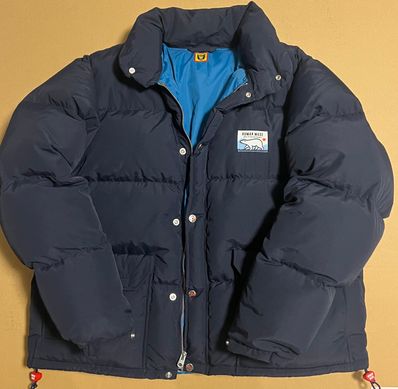 HUMAN MADE DOWN JACKET "Navy"