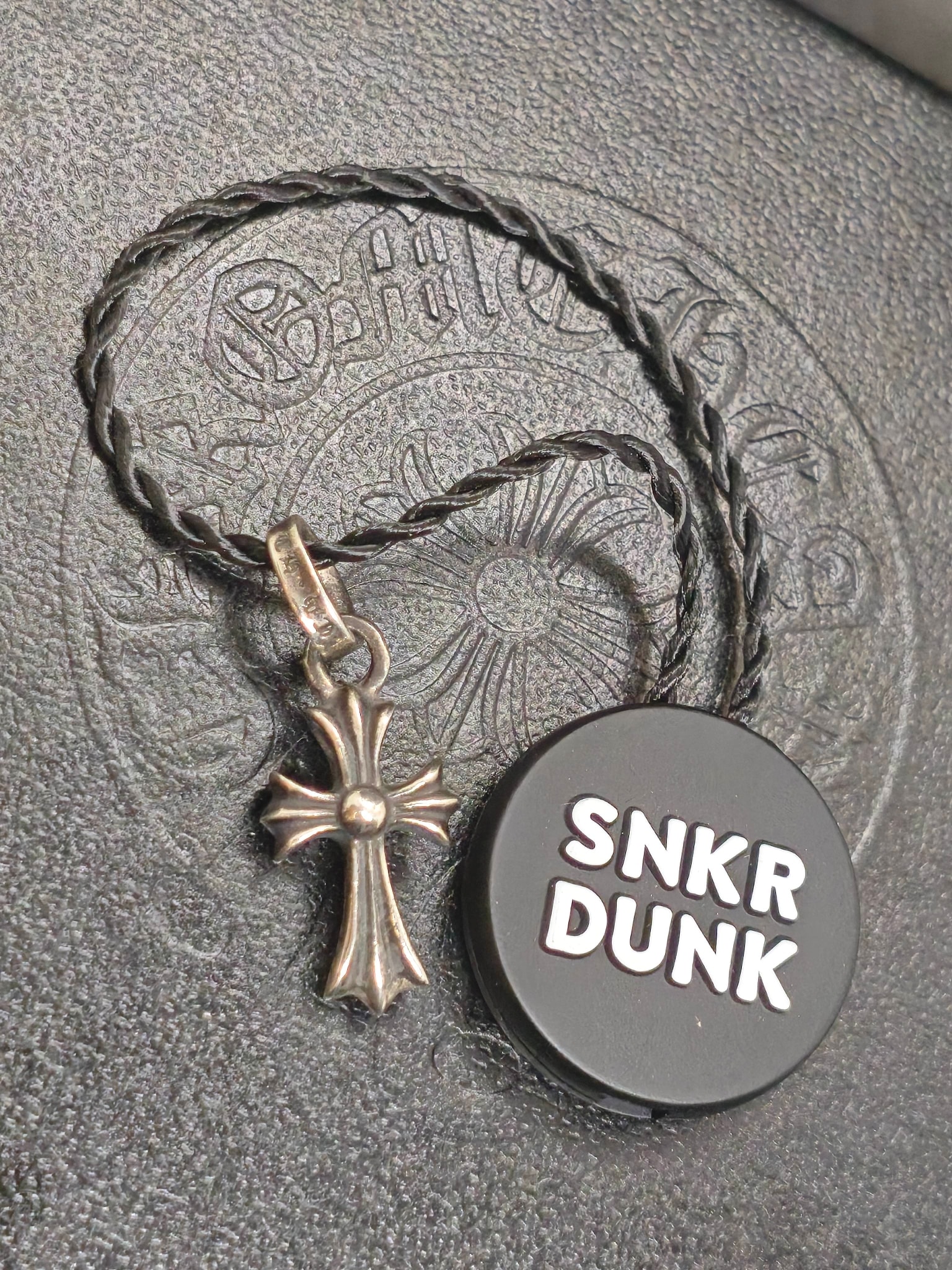 Chrome Hearts Cross Baby Fat Charm "Silver"
