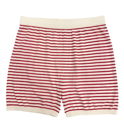 極美品 プラダ ショートパンツ レッド 50 UMP120 S221 102P