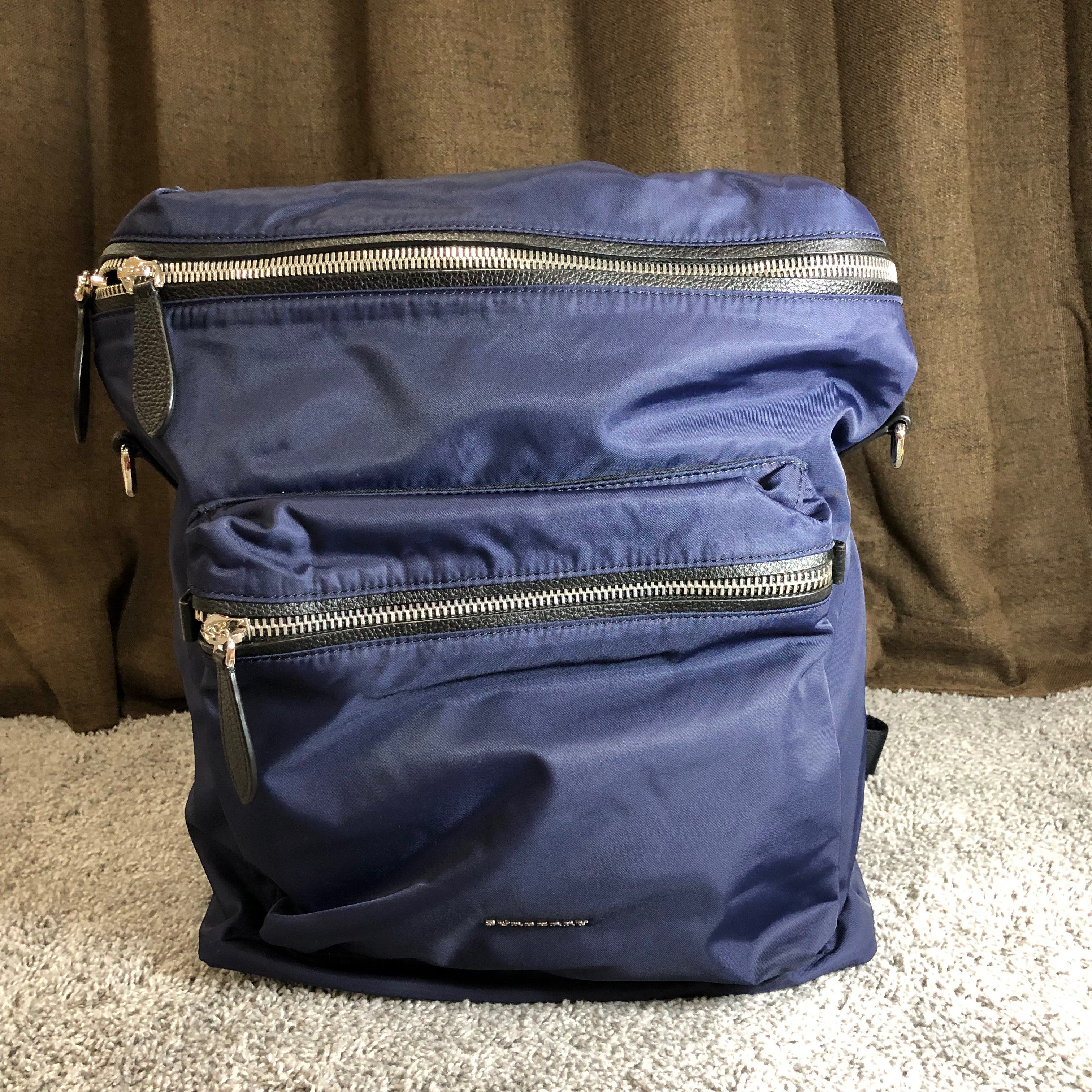 バーバリー 2WAY バックパック 30cm ネイビー