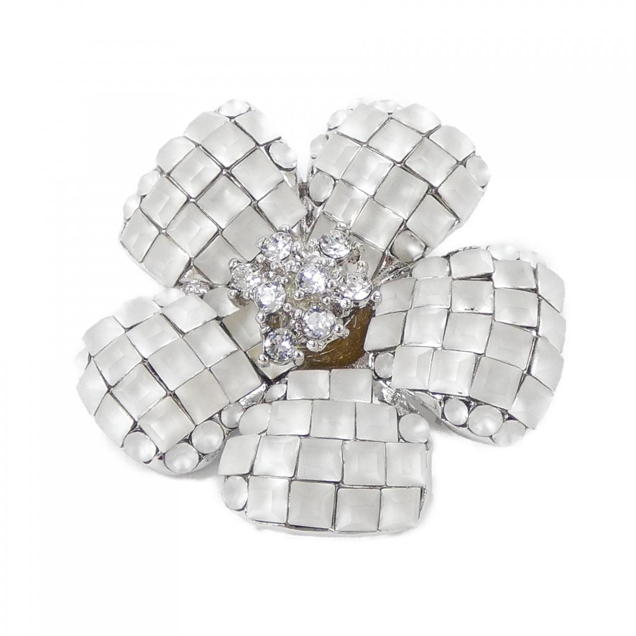 C (やや傷や汚れあり)】フォクシー FOXEY FLEUR 26645 ブローチの古着