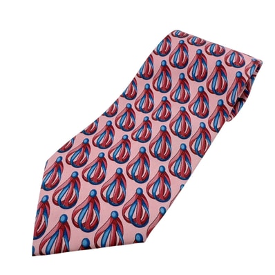 グッチ GUCCI ネクタイ 総柄 ビジネス 通勤 フォーマル ピンク