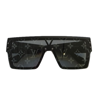 LOUIS VUITTON ルイ・ヴィトン LVワイメア アイウェア サングラス Z1583E アセテート ブラック メンズ【中古】