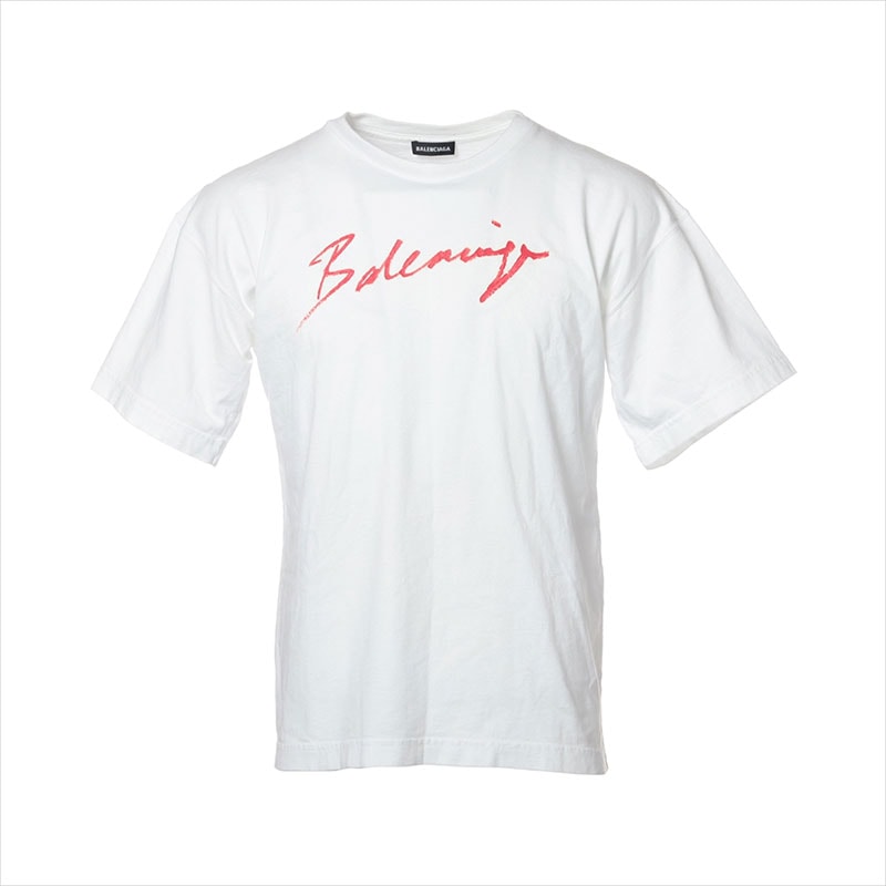バレンシアガ BALENCIAGA Size:XS 2019 コットン 半袖Tシャツ【中古】