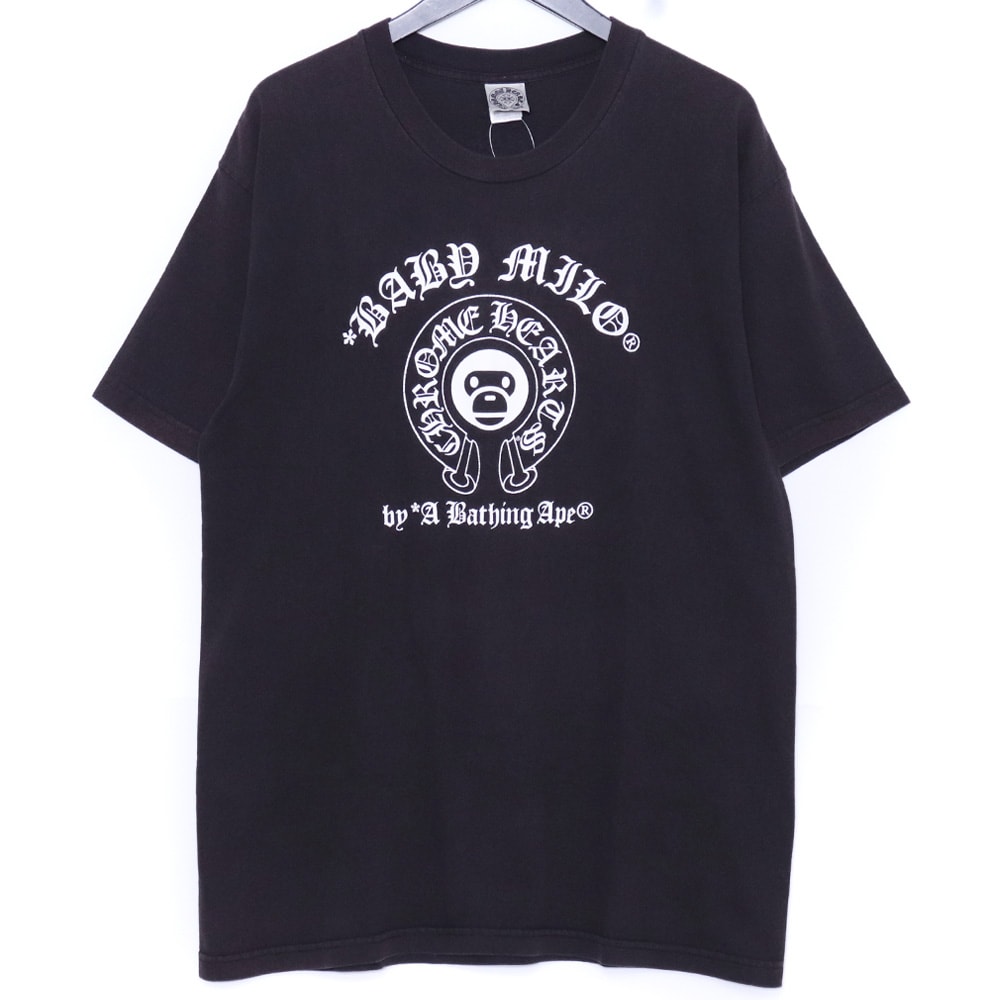 CHROME HEARTS × A BATHING APE オールド BABY MILO コラボTシャツ