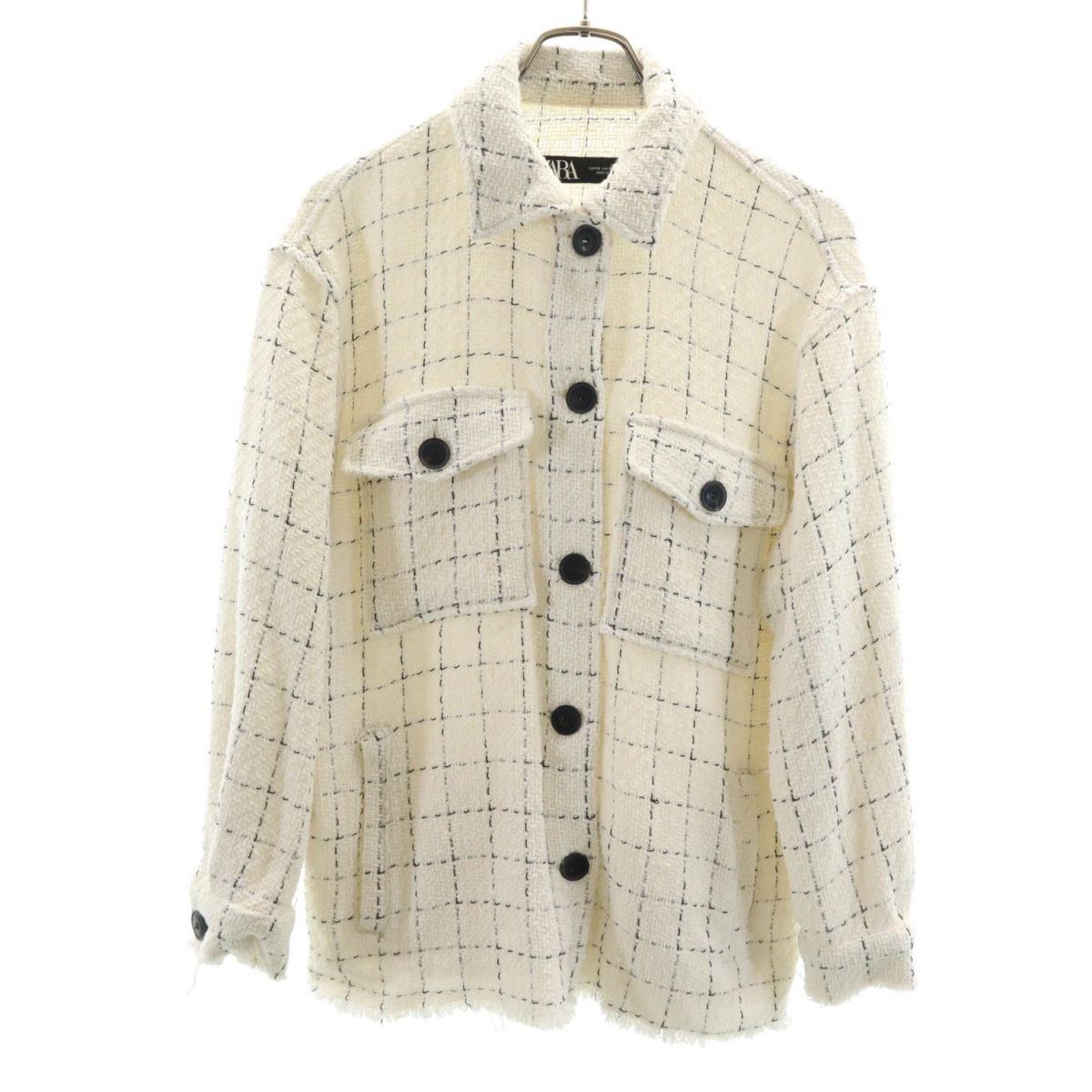 ZARA ザラ 長袖 ツイードジャケット