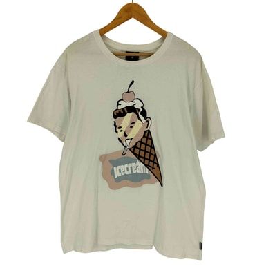 Flag S/S Tee クルーネック プリント Tシャツ【1142684253682】
