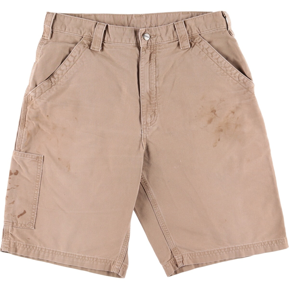 古着 カーハート Carhartt ORIGINAL FIT ダック地ペインターショーツ ハーフパンツ メンズw34相当/eaa572683