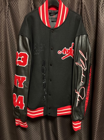 Nike JORDAN x Awake NY Varsity Jacket "Black"