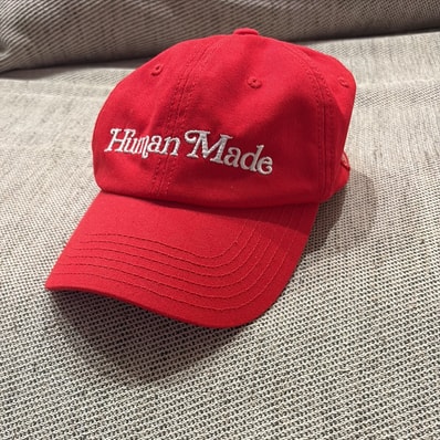 HUMAN MADE GDC Valentine's Day 6 Panel Cap "Red" / VERDY