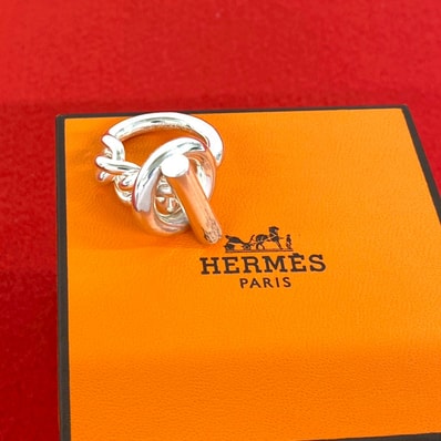 HERMES エルメス クロワゼット リング シルバー925 リング・指輪 9号 シルバー
41784