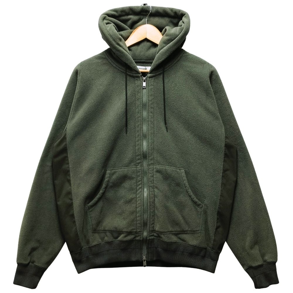 NONNATIVE ノンネイティブ DWELLER FULL ZIP HOODY POLY FLEECE POLARTEC® WITH POLY TWILL Pliantex® ジップ パーカー 56066