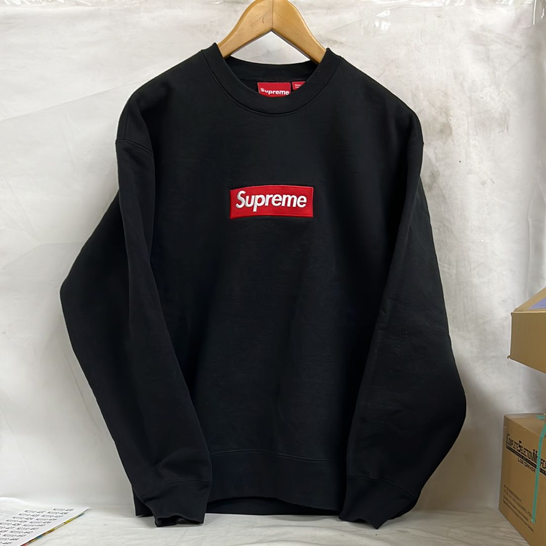 Supreme Box Logo Crewneck "Black" (22FW)