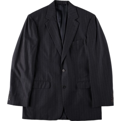 古着 ブルックスブラザーズ Brooks Brothers 346 ストライプ柄 ウールテーラードジャケット メンズL相当/eaa671540