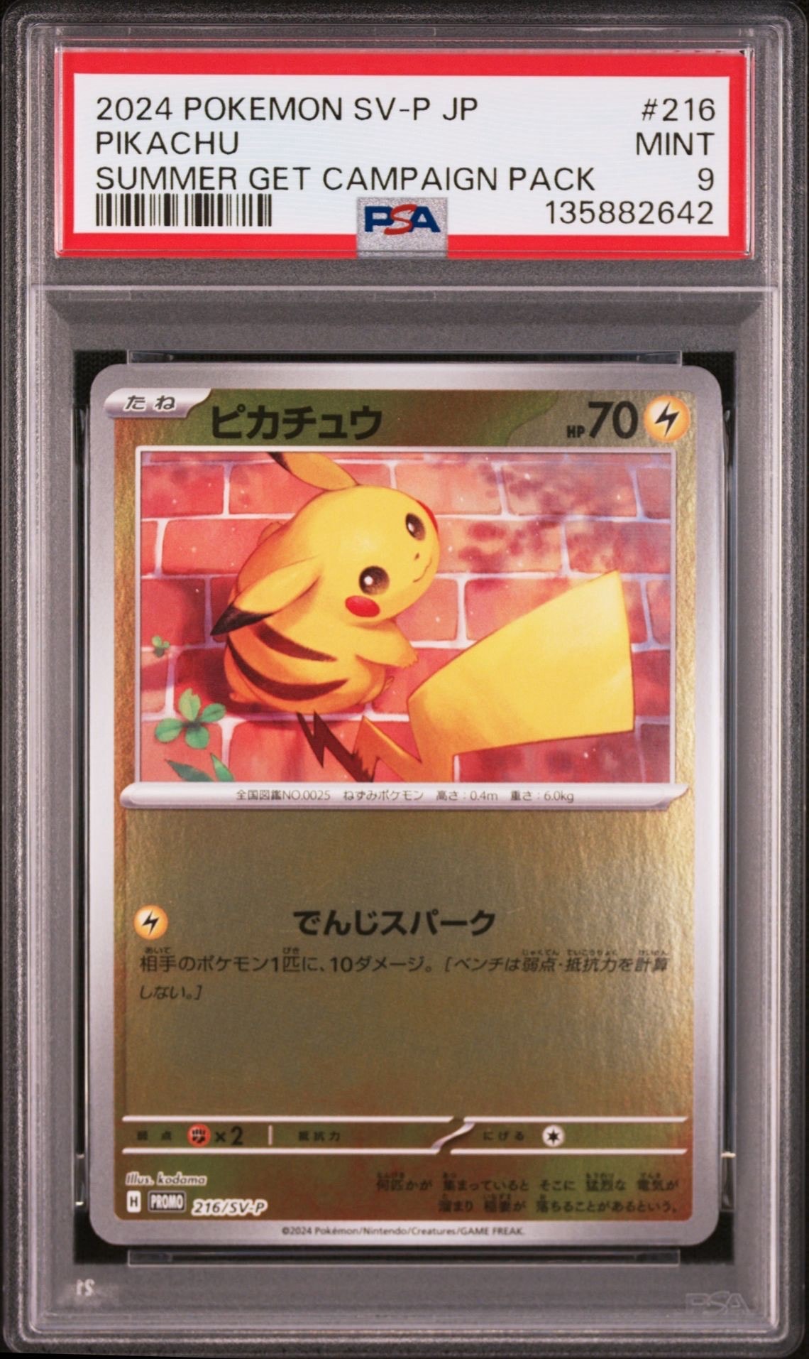 いたずら好きのピチュー：プロモ[214 S-P](プロモーションカード「S-P